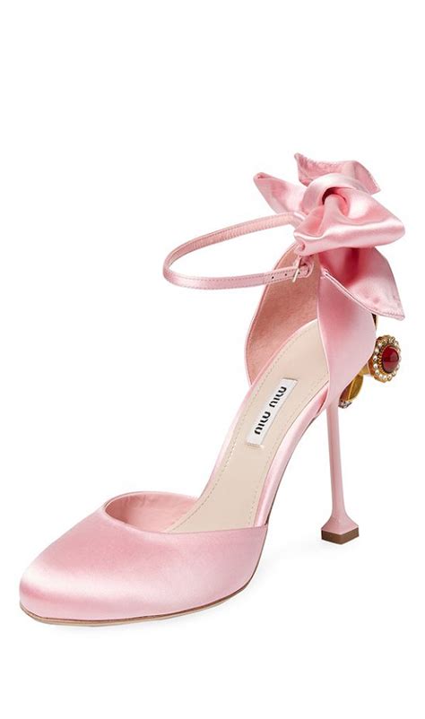 miu miu clear ankle strap heels|women's miu michu shoes.